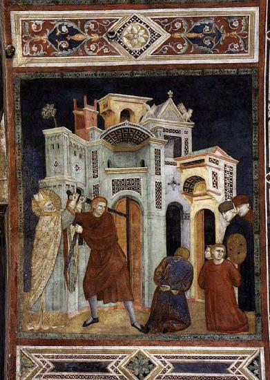 PALMERINO DI GUIDO St Nicholas Saving Three Innocents from Decapitation oil painting image